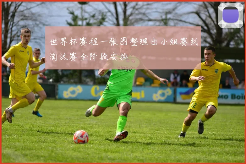 世界杯赛程一张图整理出小组赛到淘汰赛全阶段安排